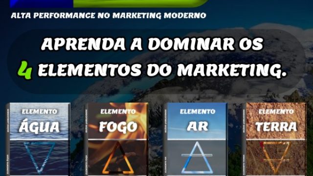 Aprenda a dominar os 4 elementos do marketing.
